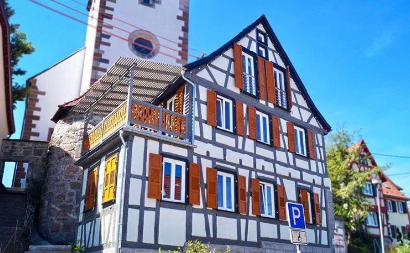 Goldenes Hausle Aparthotel Sulzbach an der Murr Exterior foto